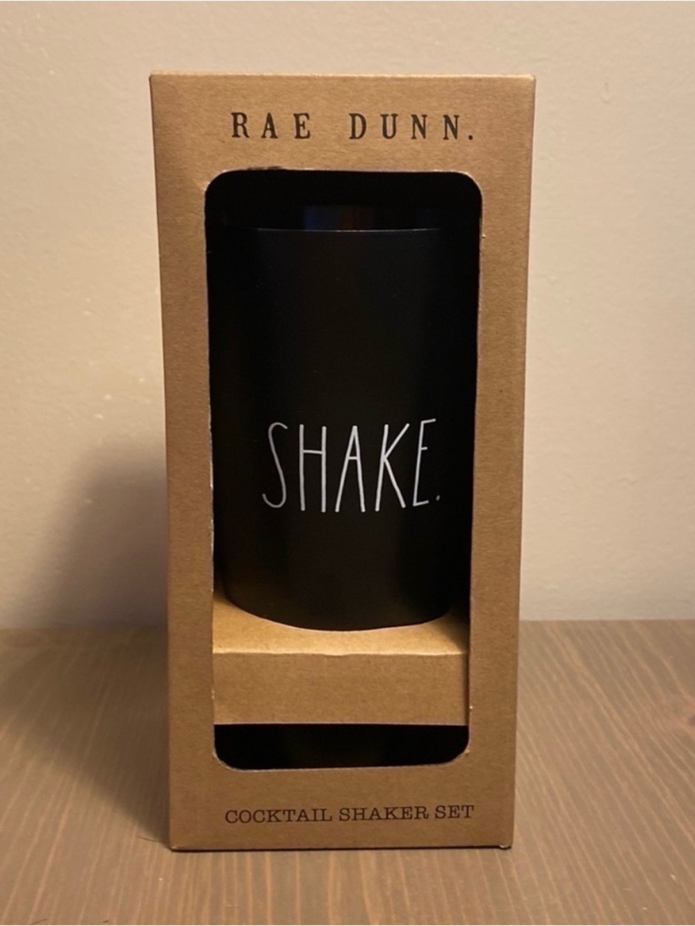 Rae Dunn metal Cocktail Shaker set.​​